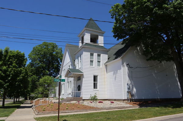 Belding - The Churches Of Belding (newer photo)